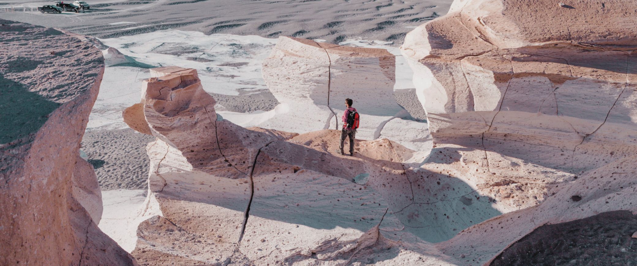 Catamarca inédita con campo de Piedra Pomez